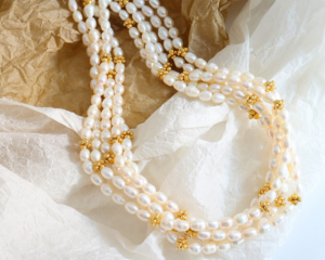 Sun Pearl Necklace